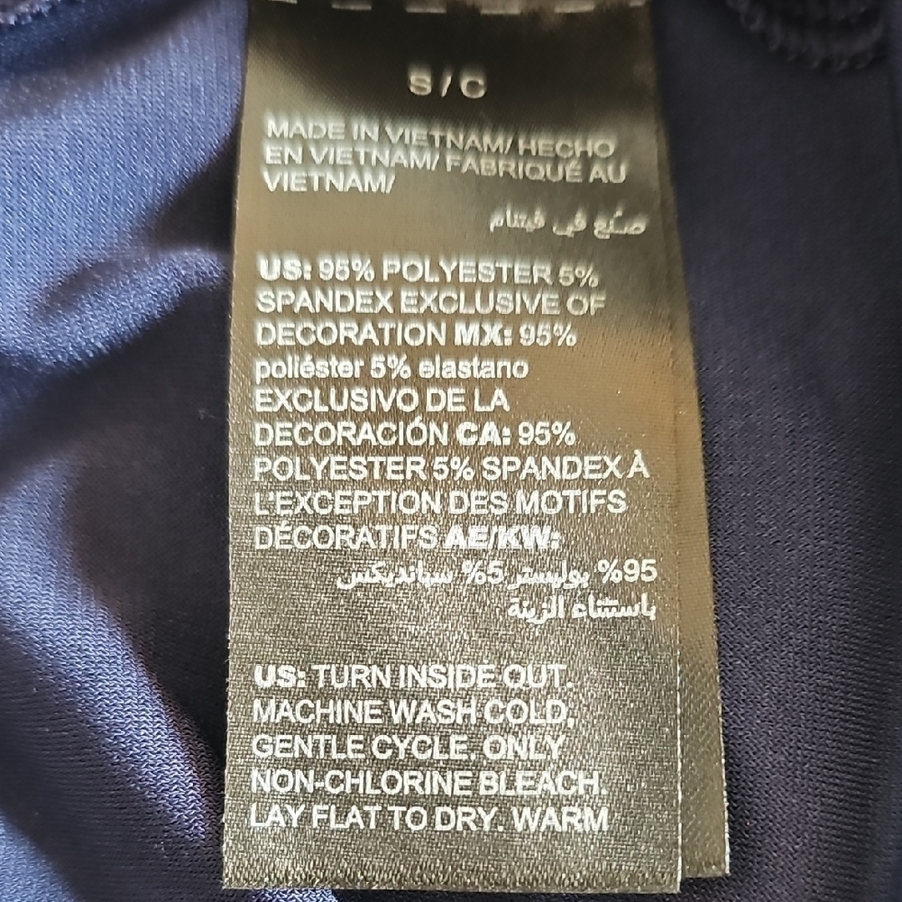 WHBM Navy Blue Women's Top - Picture 6 of 6